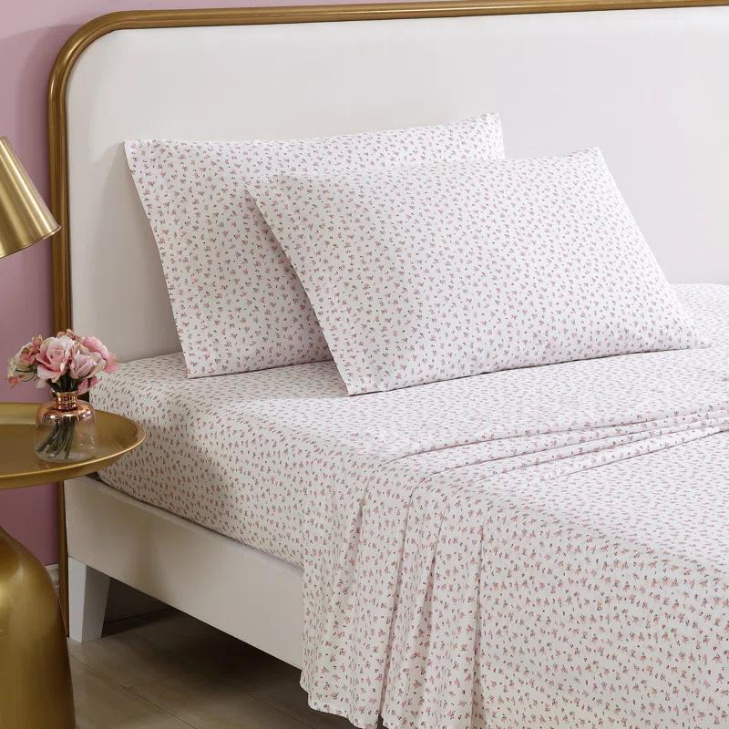 Betsey Johnson Betsey Johnson Printed Cotton Percale Cotton Sheet Sets