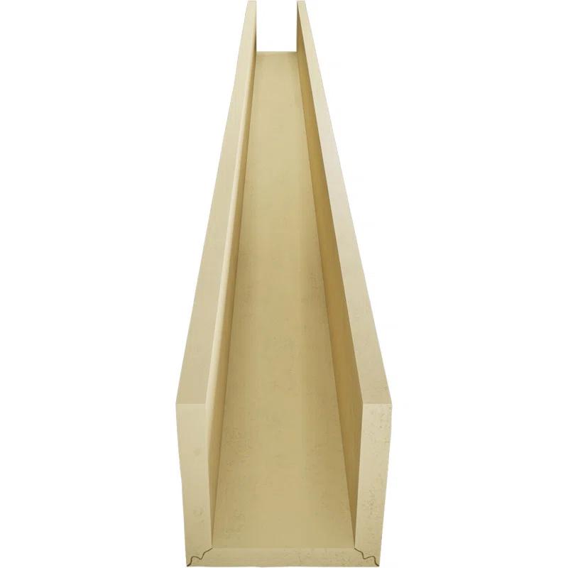 Sandblasted Endurathane Faux Wood 3-Sided Ceiling Beam (U-beam)