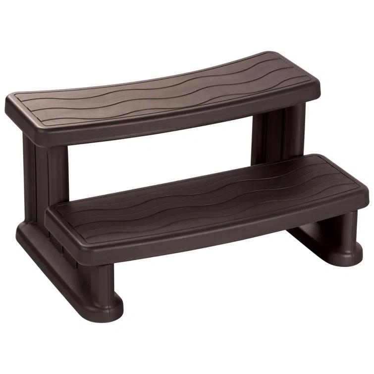 Lifesmart Spas and Saunas Lifesmart Spa Step for Square and Round Hot Tubs