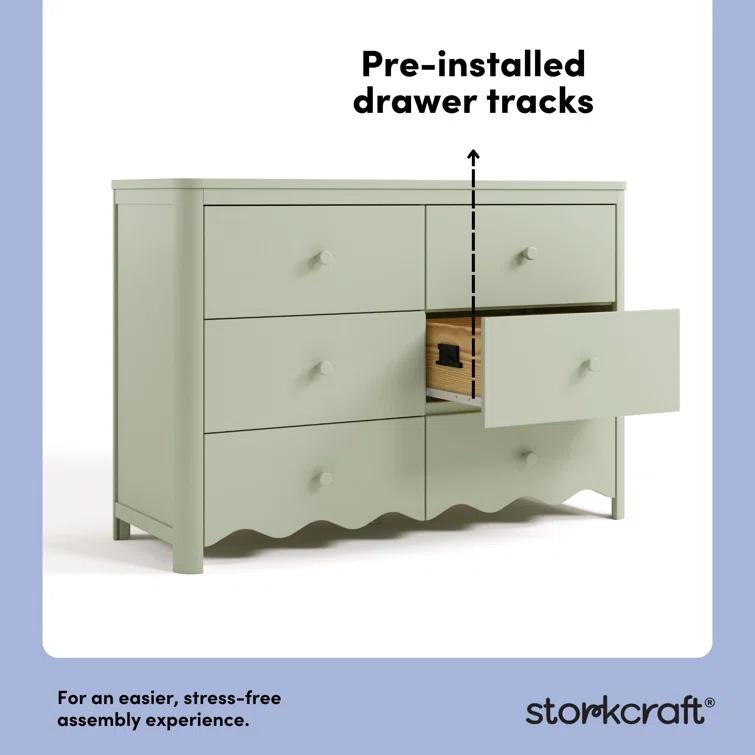 Casablanca 6 Drawer Dresser