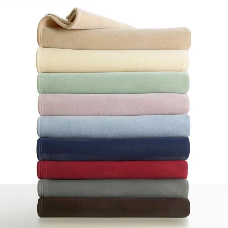 Vellux Throw Blanket, Original Blanket,  Snuggle-Ready,  Durable Machine Washable Pet Friendly, All-Season Comfort, Layering Bed Sofa Blanket, Blanket for Bed, Cozy Throw Blanket
