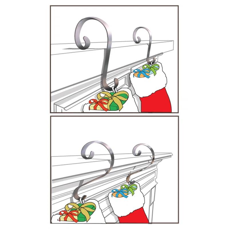 Haute Decor Weathered Stocking Holder (Set of 2)