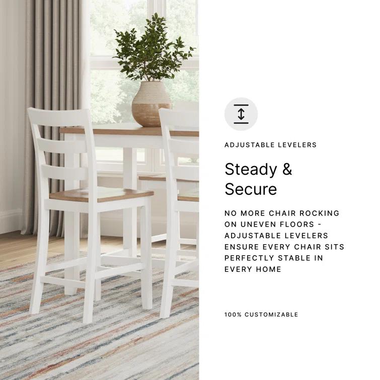 Lark Manor™ Malkin Dining Table With 4 Chairs And Bench, Set Of 6