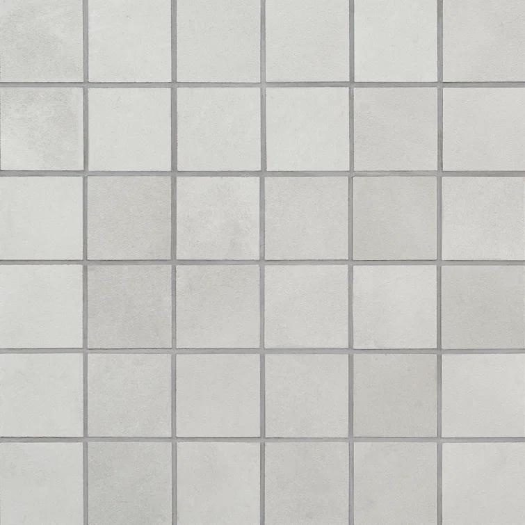 Bond Tile Ryx 11.81 in. x 11.81 in. Matte Porcelain Floor and Wall Mosaic Tile (0.96 Sq. Ft. / Each)