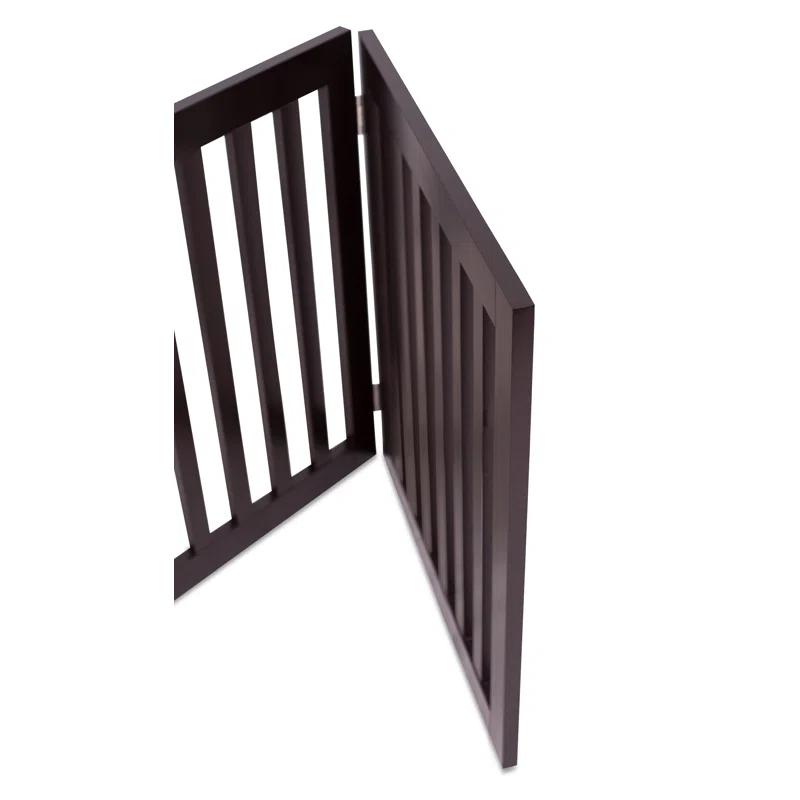 BirdRock Home Wood Free Standing Pet Gate