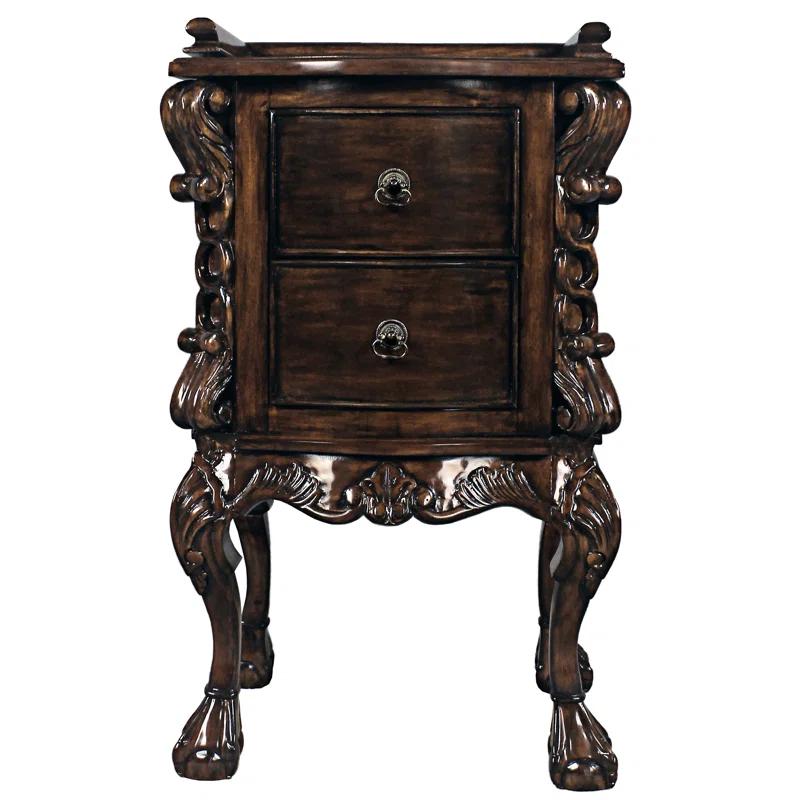 Lark Manor™ Samoset 21'' W Solid Wood Nightstand