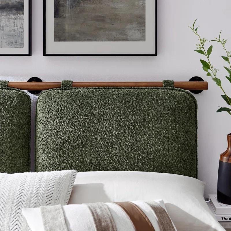 Modway Anela Wall-Mounted Chenille Upholstered Headboard