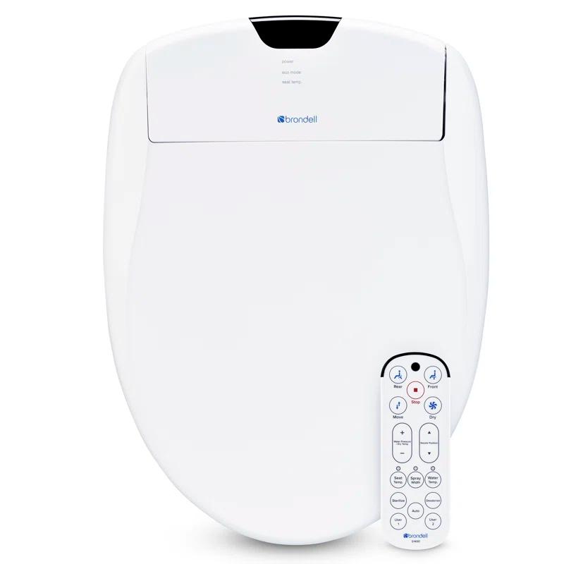 Brondell S1400-RW Swash 1400 Luxury Bidet Toilet Seat Round