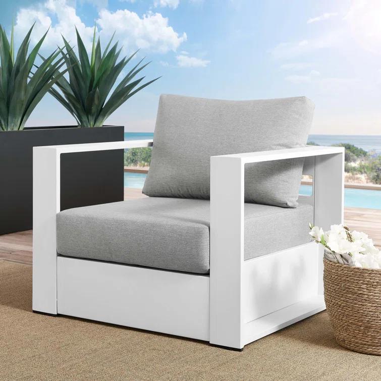 Modway Modway Tahoe Outdoor Patio Powder-Coated Aluminum Armchair