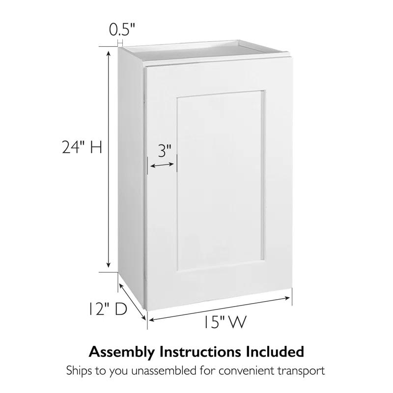 Design House Design House Brookings (Ready-to-Assemble) Shaker Style Wall Kitchen Cabinet