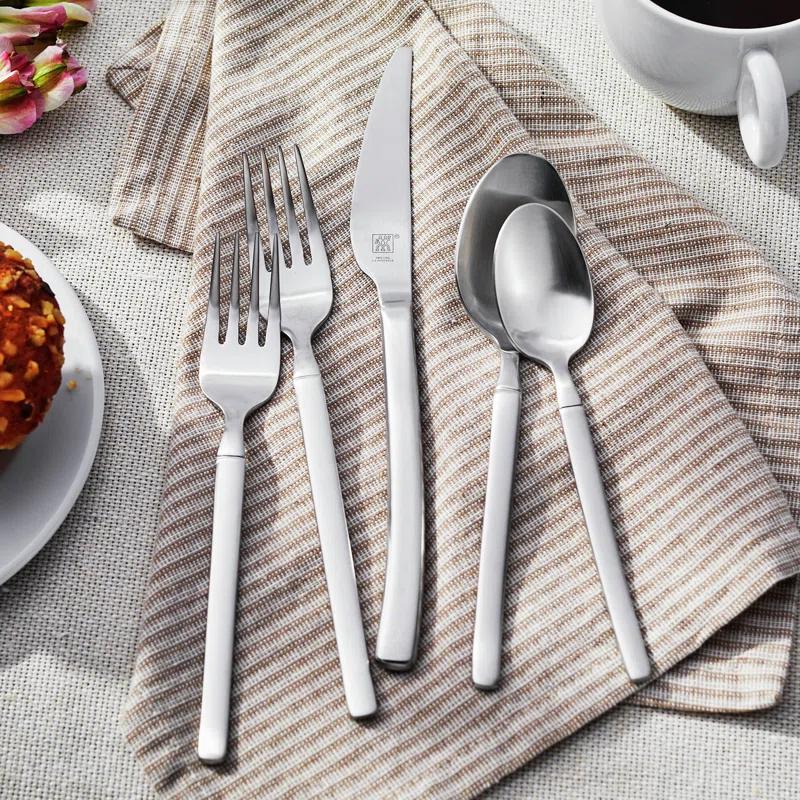 Opus 45 Piece Flatware Set Polished