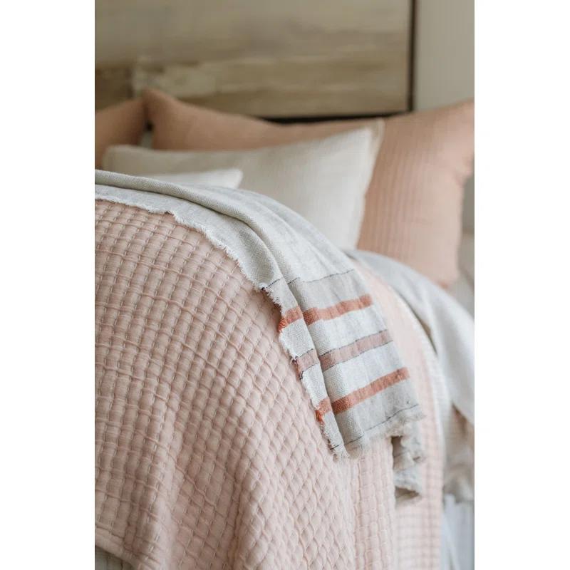 Vancouver Cotton Coverlet by Pom Pom at Home - Amber / King