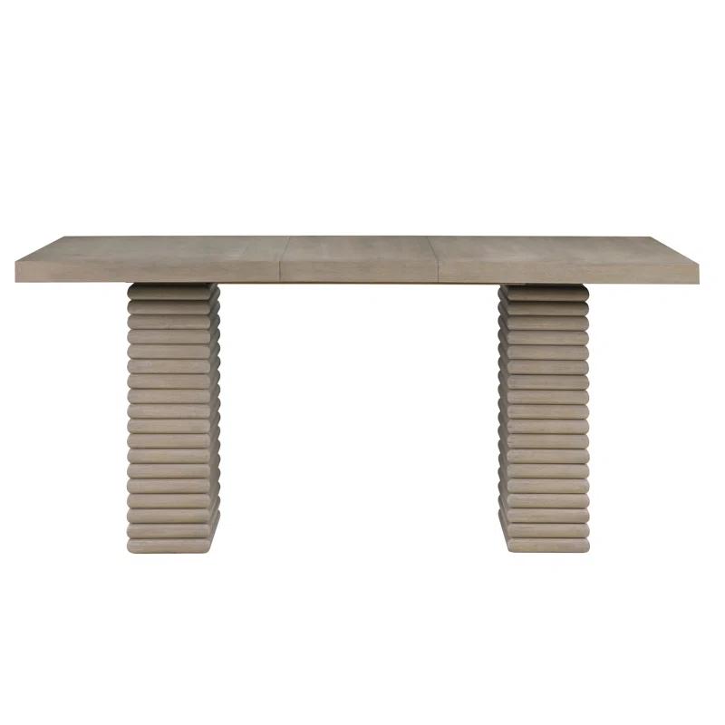 Winston Porter Reckert Rectangular 78'' L