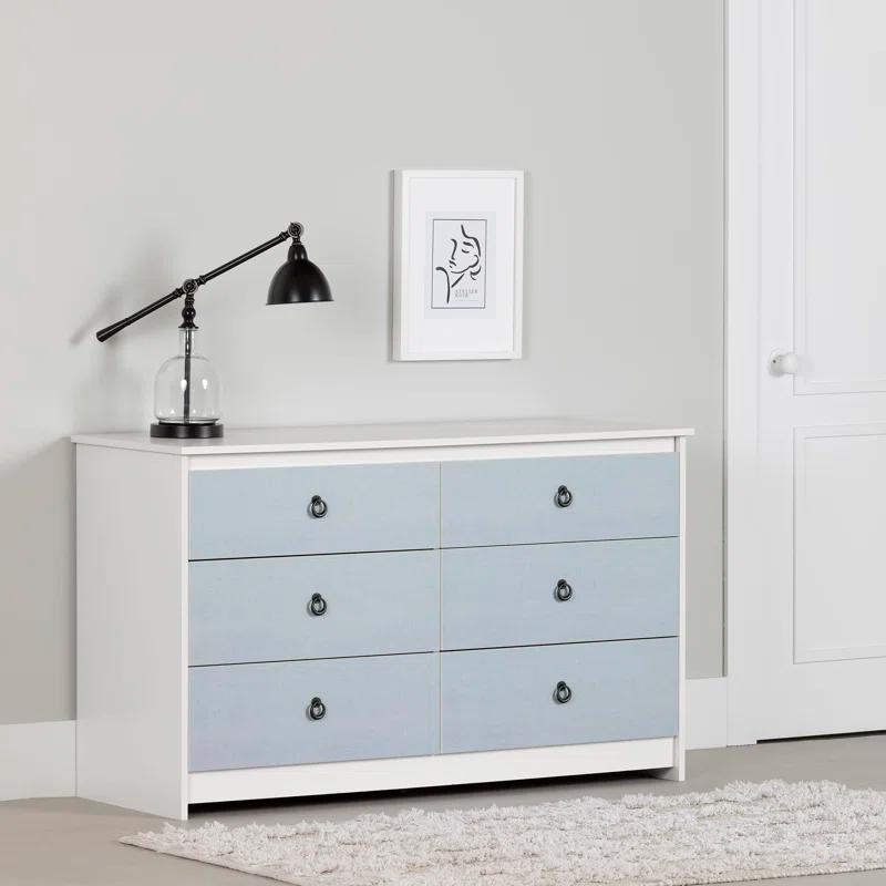 South Shore Plenny 6-Drawer Dresser Storage Unit