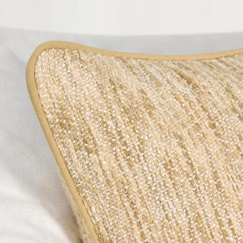 Villa by Classic Home Sharma Duck Down Reversible Throw Pillow