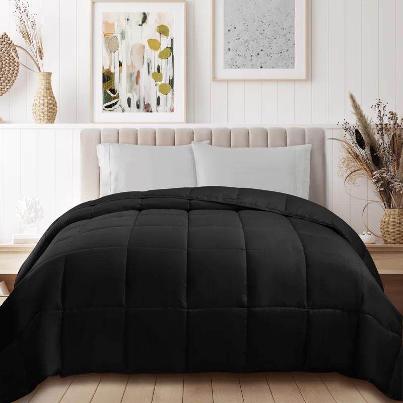 Superior Superior Classic Comforter Reversible Medium Weight Down Alternative Bedding