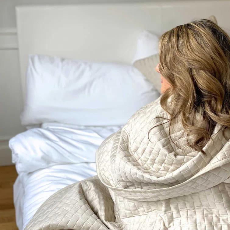 BedVoyage BedVoyage Melange from Bamboo Cotton Quilted Coverlet