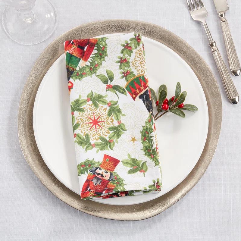 The Holiday Aisle® Lilleigh 4 Piece Napkin Set (Set of 4)