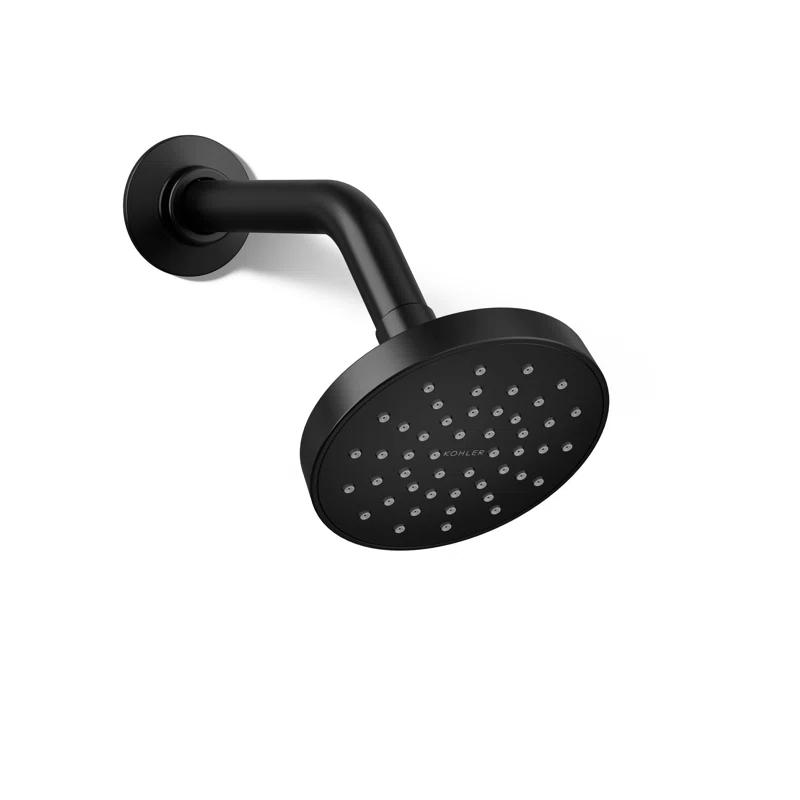 Kohler Purist 2.5 Gpm Multifunction Wall Mount Showerhead, Three Spray Settings, 5.5" High Pressure Spray Head