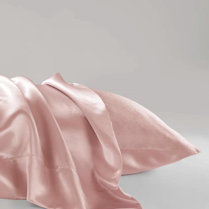 Madison Park Essentials Satin Luxury 2PC Pillowcases (Set of 2)