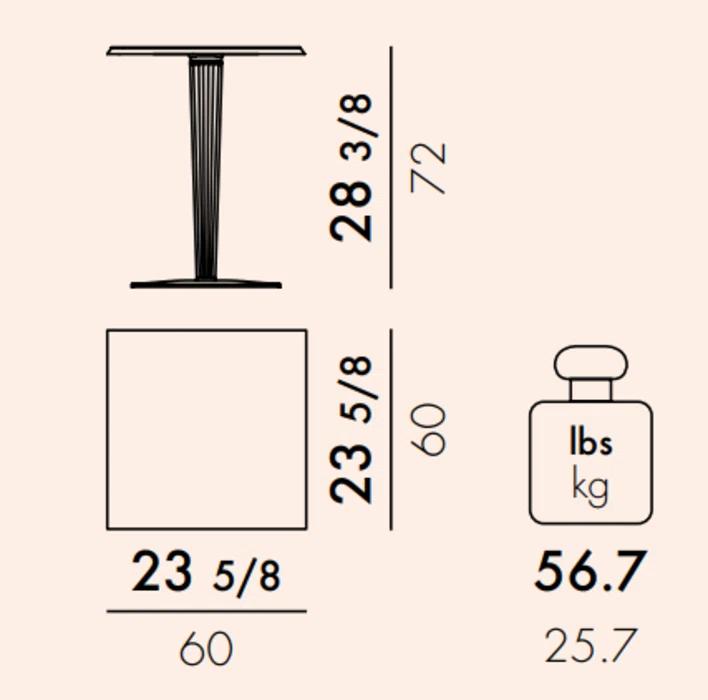 Kartell TopTop Coffee Table