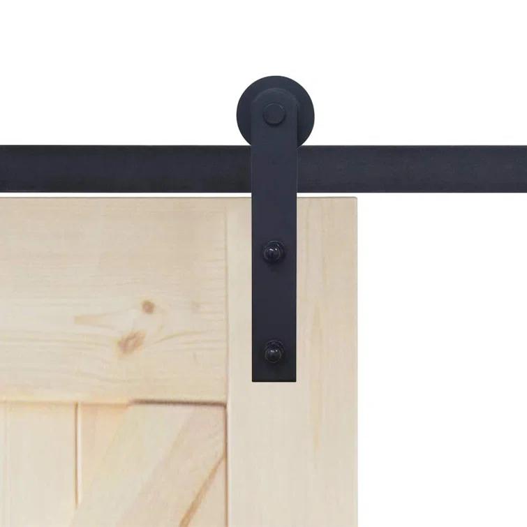 HERACLES Standard Double Door Barn Door Hardware Kit