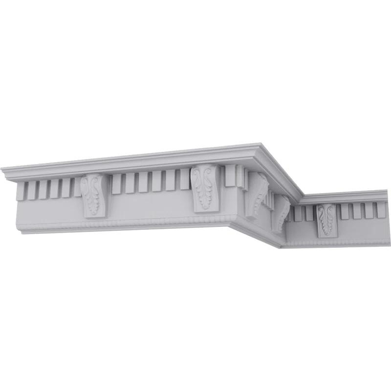 Ekena Millwork Dentil With Bead Crown Moulding