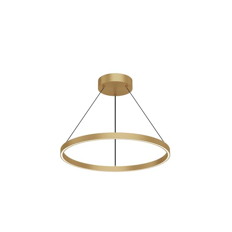 Kuzco Lighting Cerchio 1 - Light LED Single Pendant