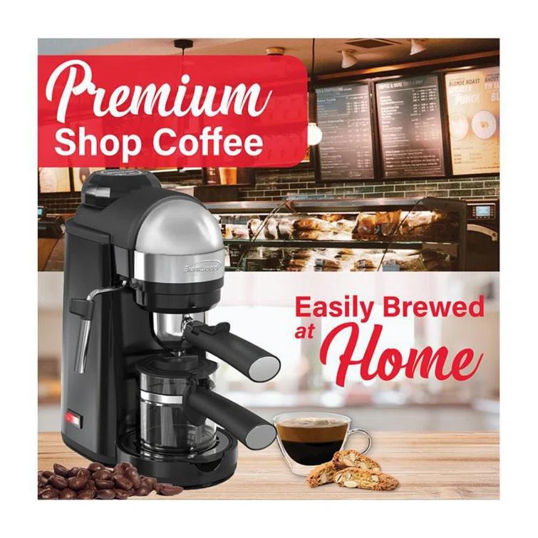 Brentwood BTWGA135BK Brentwood 800-Watt 20-Oz. Espresso & Cappuccino Maker