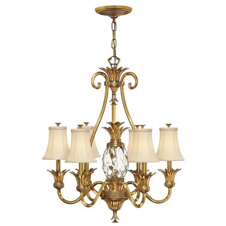 Hinkley Lighting - Plantation - 7 Light Large Chandelier in Traditional-Glam