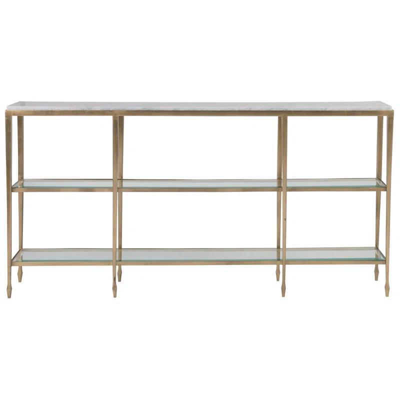 Artistica Home Signature Designs Sashay Gold Console