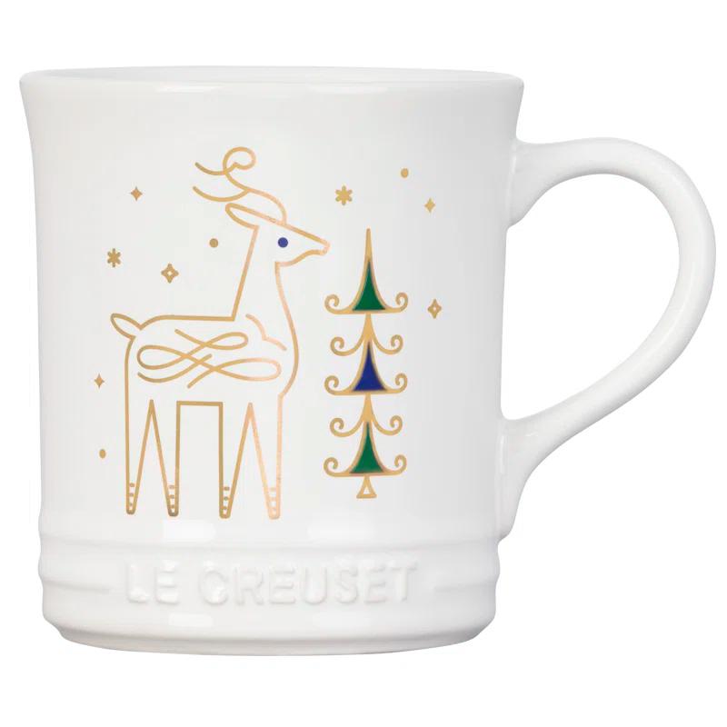 Le Creuset Noel 14 Oz. Reindeer Mug
