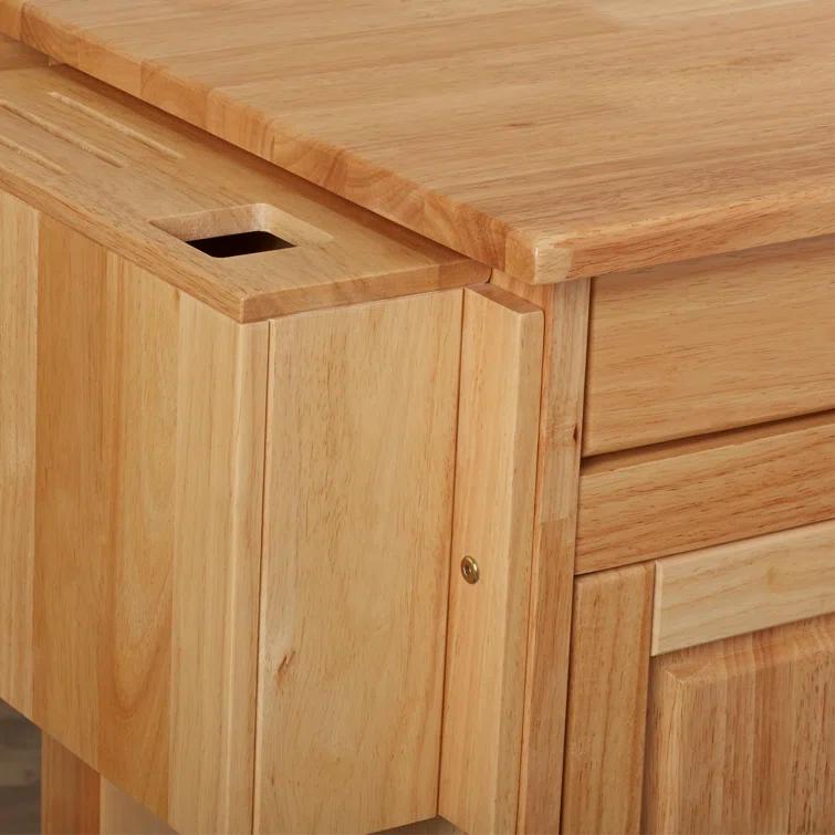 Wood Kitchen Island
