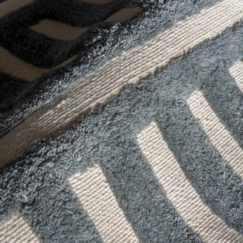 Ebern Designs Merrick Tasseled Wool Area Rug