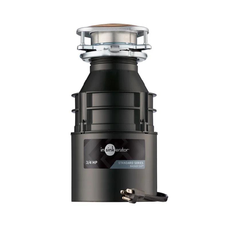 Badger 5XP 3/4 HP Continuous Feed Garbage Disposal