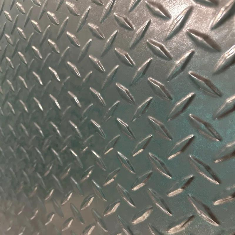 Diamond - MirroFlex Faux Tin 4ft. x 8ft. Glue Up Wainscoting Panels - 96 sq.ft. (Set of 3)