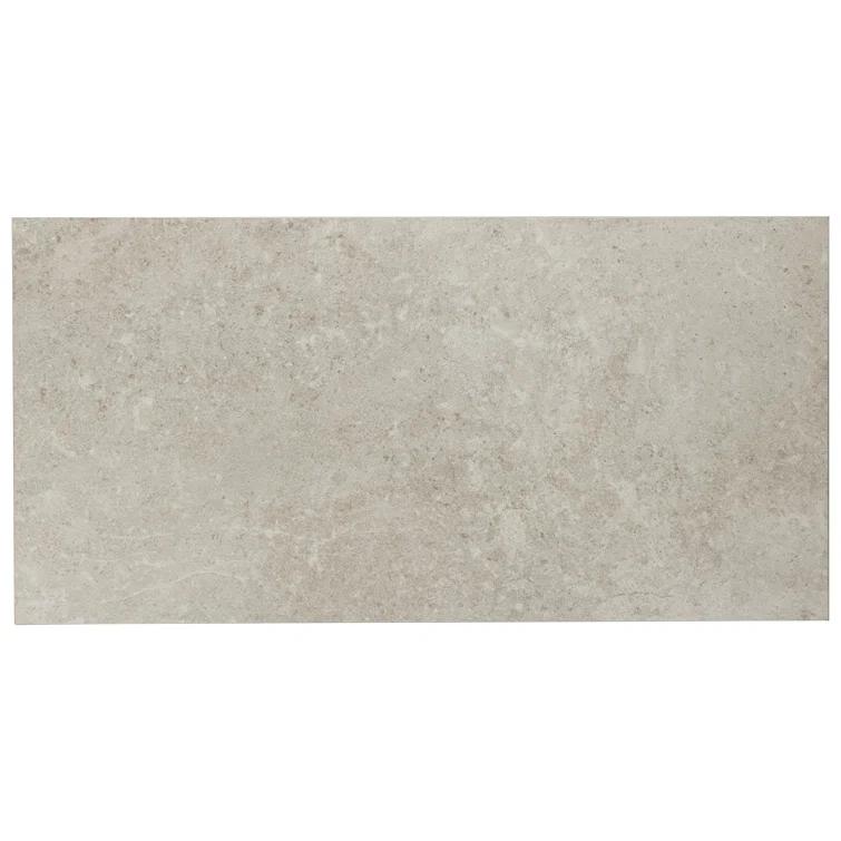 Bond Tile Grava 11.81 in. x 23.62 in. Matte Stone Look Porcelain Floor and Wall Tile (9.68 Sq. Ft. / Case)