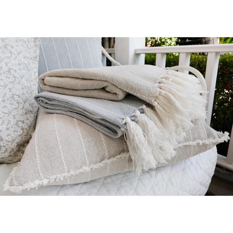 Pom Pom At Home Henley Handmade Throw Blanket
