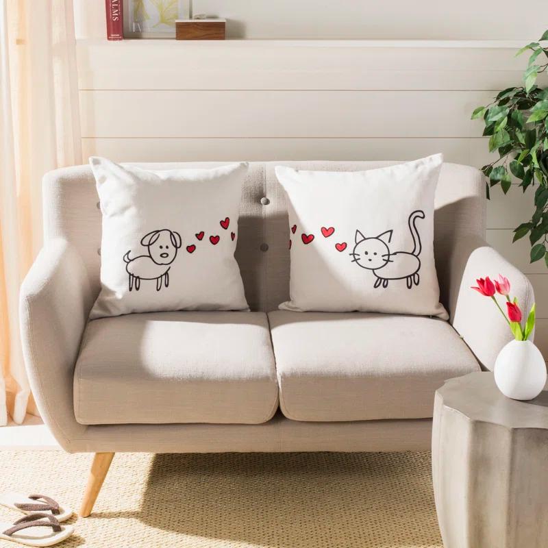 Safavieh Animal Love Animal Print Reversible Throw Pillow