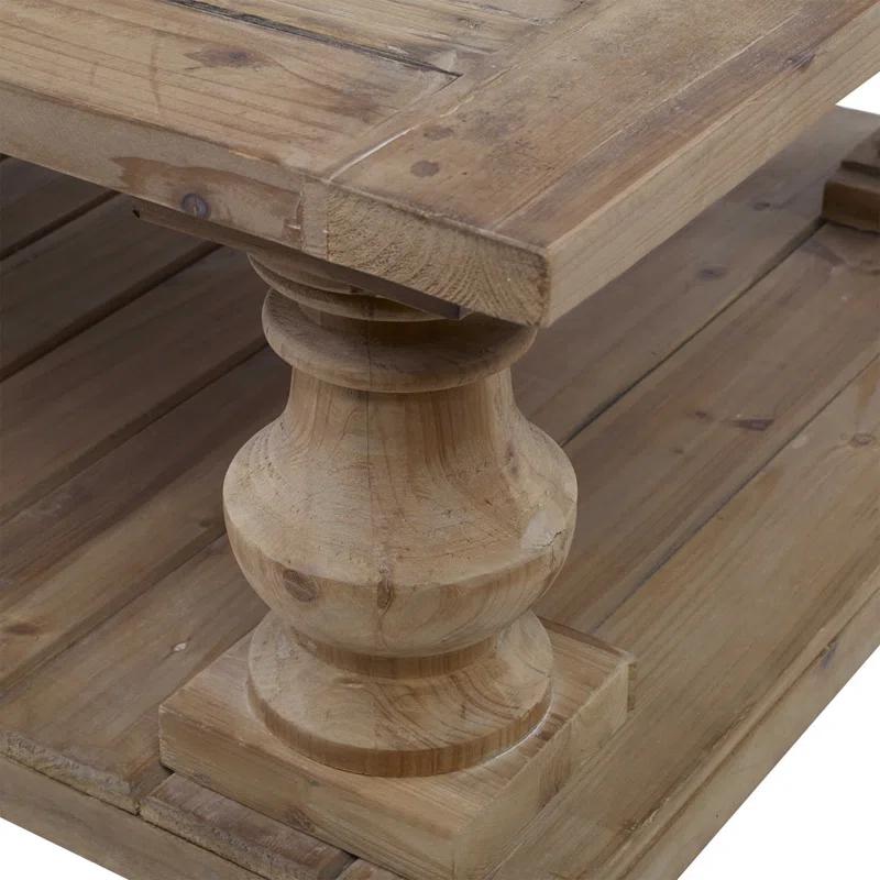 Stan Solid Wood Coffee Table