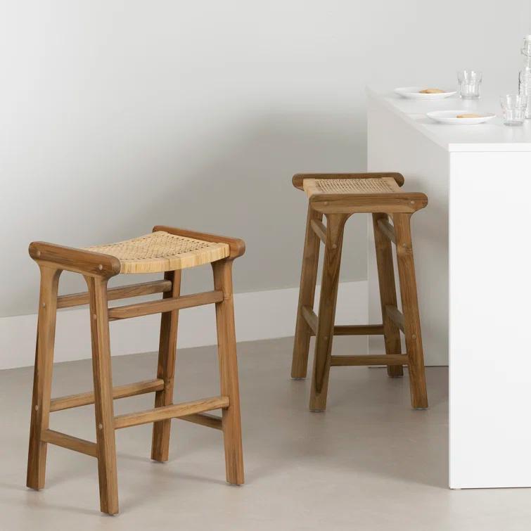 South Shore Balka Counter & Bar Stool (Set of 2)