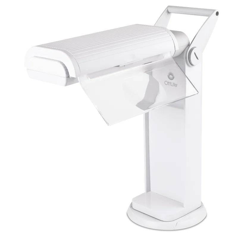 OttLite OttLite 13 Watt Magnifier Task Lamp with 2X Magnification and Swivel Base