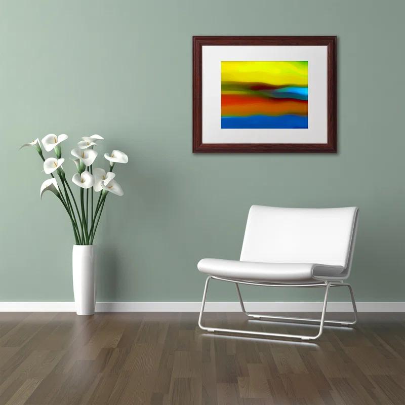 Trademark Fine Art " River Runs Through 1 " by Amy Vangsgard