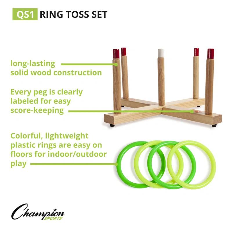 Champion Sports Champion Sports Washer And Ring Toss