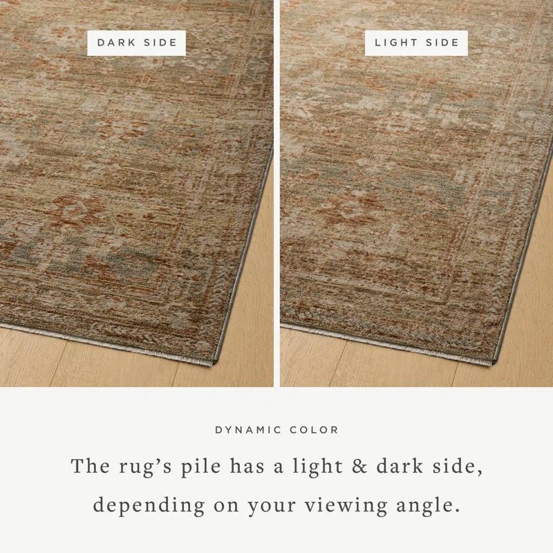 Junie III Rug Magnolia Home by Joanna Gaines x Loloi - Spice and Multi / 9'6" Round