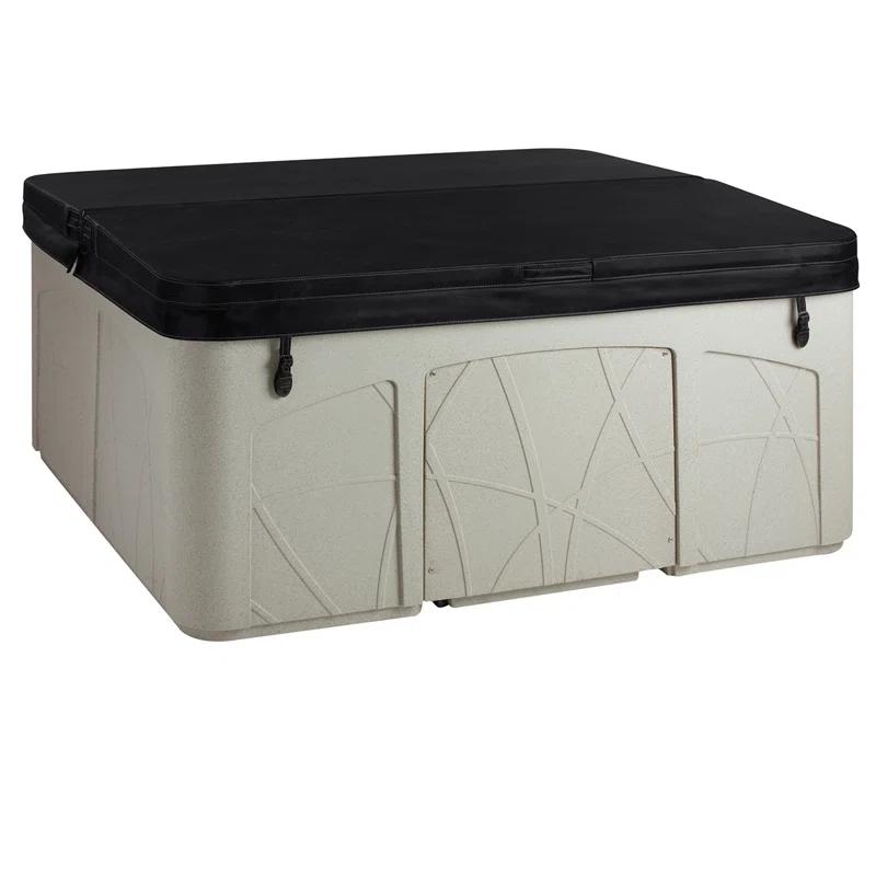Lifesmart Spas and Saunas Lifesmart Spas LS350DX 110 Volt 5-Person 28-Jet Rectangle Plug and Play Hot Tub with Ozonator