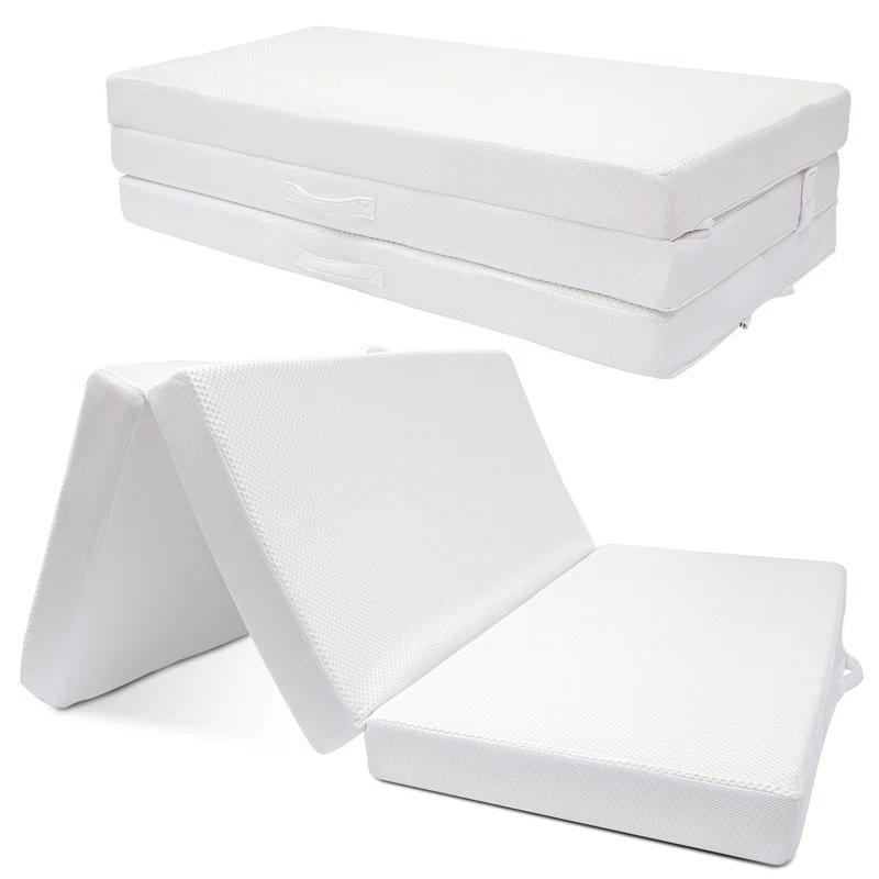 Cheer Collection Cheer Collection 4'' Plush Memory Foam Mattress