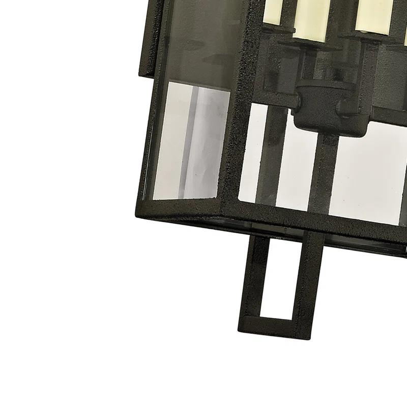 Judy Outdoor Sconce - Black / 28.5"H