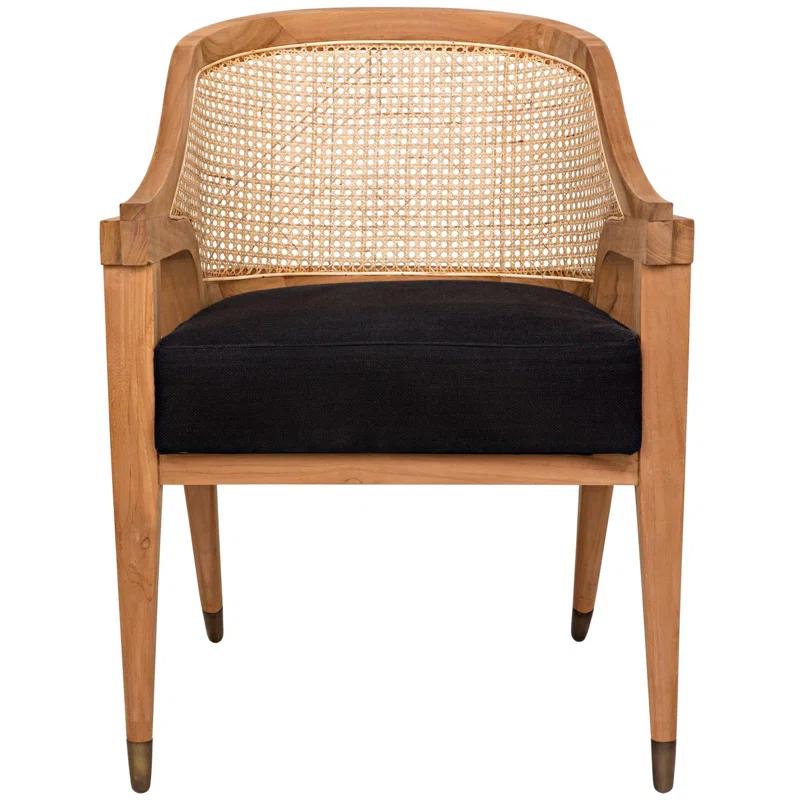 Noir Chloe Upholstered Armchair