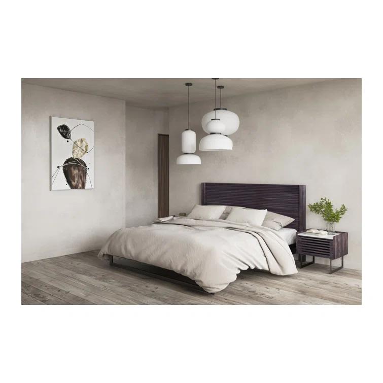 Nagle Cutout Mango Wood Bed